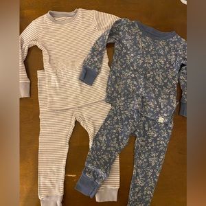Carters Little Planet 12m two piece pajama bundle